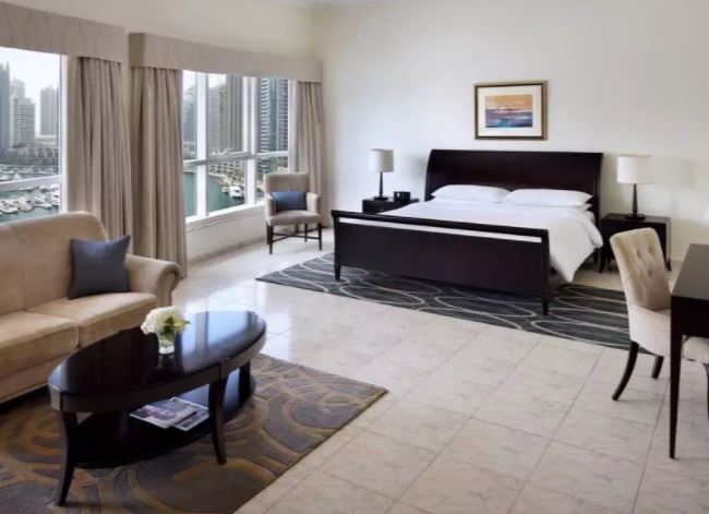 Dubai Marriott Harbour Hotel Suites Interior5