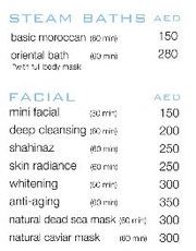 Natural Touch Beauty Salon Price3