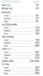 Natural Touch Beauty Salon Price6