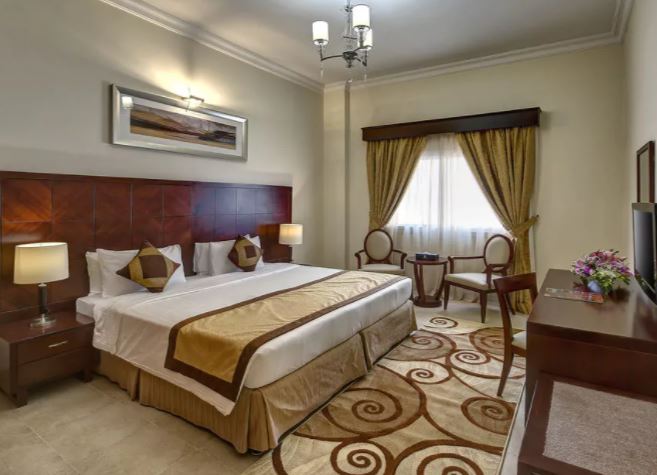 Rose Garden Hotel Apartments Barsha Interior1