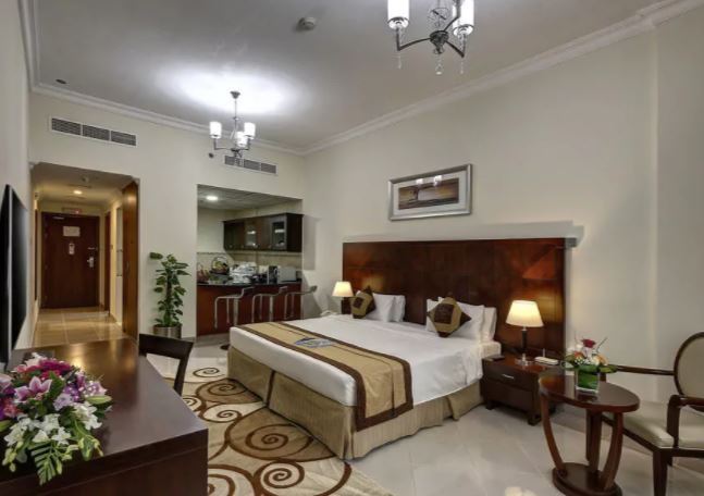 Rose Garden Hotel Apartments Barsha Interior3