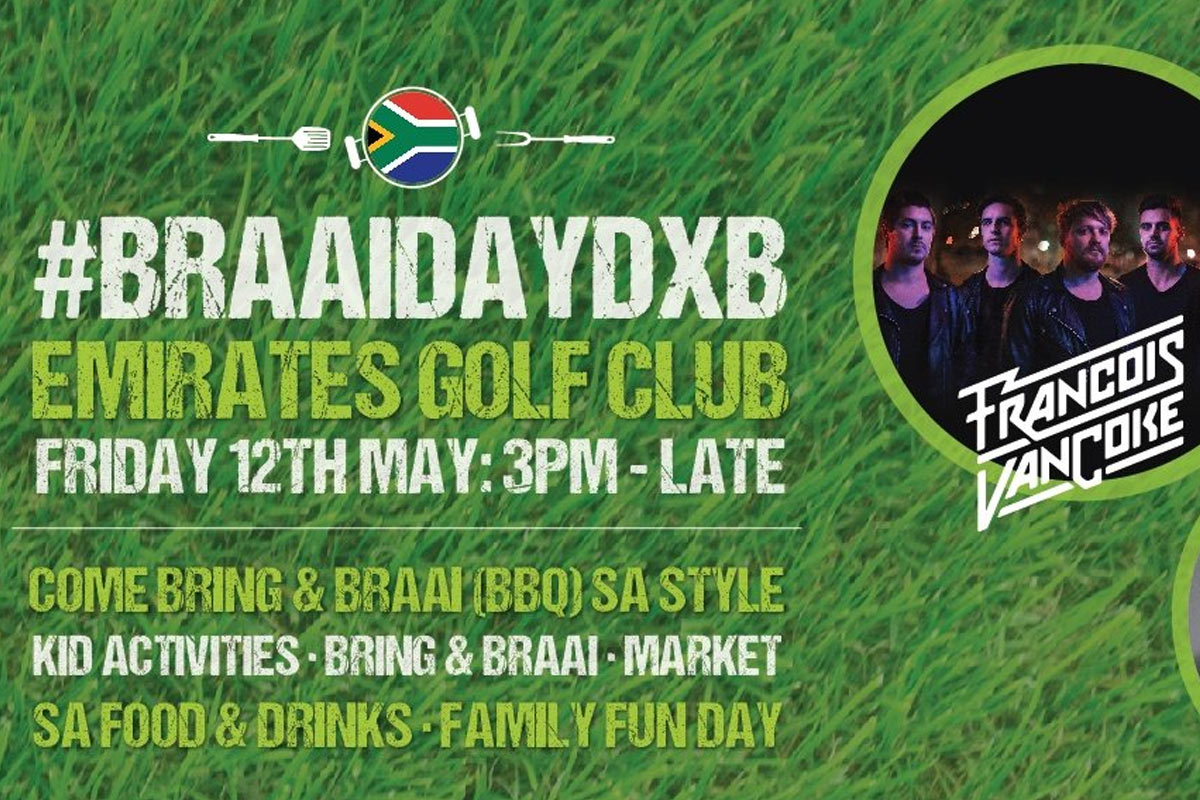 SA Braai Day DXB at Emirates Gold Club, 12 May 2017